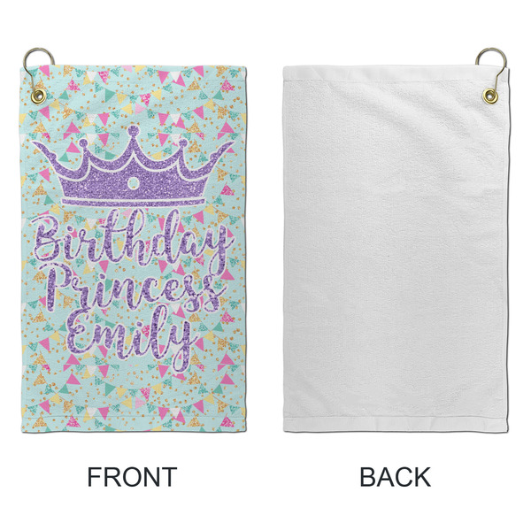 Birthday Princess Microfiber Golf Towels - Small - APPROVAL