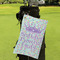 Birthday Princess Microfiber Golf Towels - Small - LIFESTYLE
