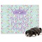 Birthday Princess Microfleece Dog Blanket - Regular