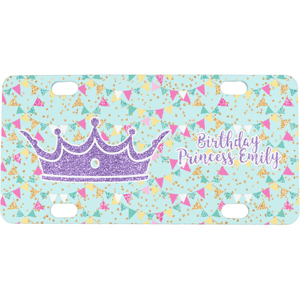 Custom Birthday Princess Mini/Bicycle License Plate (Personalized)