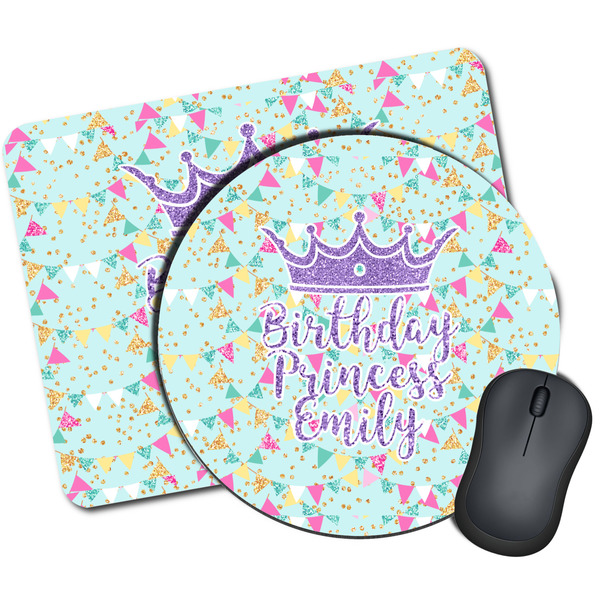 Custom Birthday Princess Mouse Pad (Personalized)