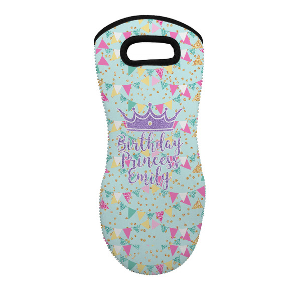 Custom Birthday Princess Neoprene Oven Mitt w/ Name or Text