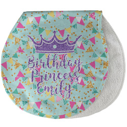 Birthday Princess Burp Pad - Velour w/ Name or Text