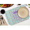 Birthday Princess Octagon Placemat - Single front (LIFESTYLE) Flatlay