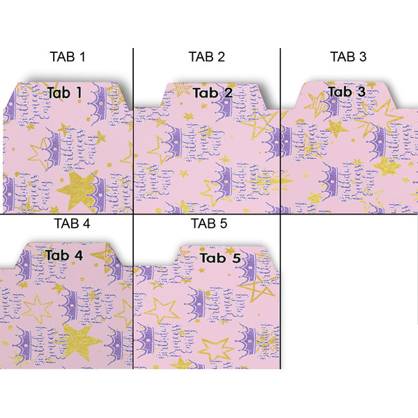 Birthday Princess Page Dividers - Set of 5 - Approval