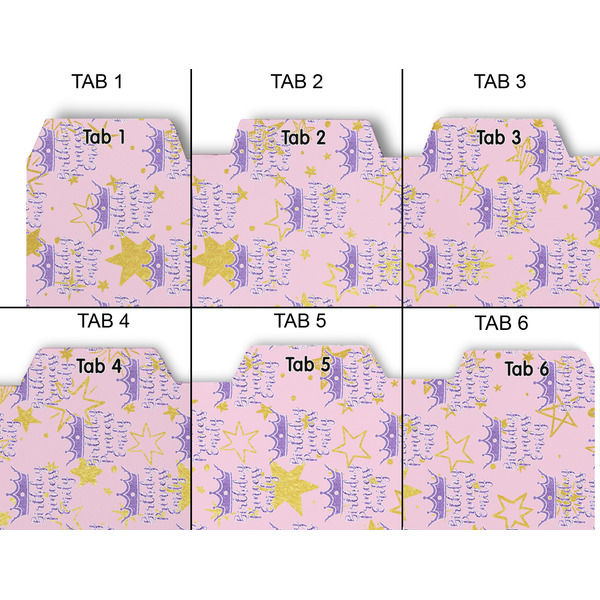 Birthday Princess Page Dividers - Set of 6 - Approval