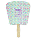 Birthday Princess Paper Fan (Personalized)