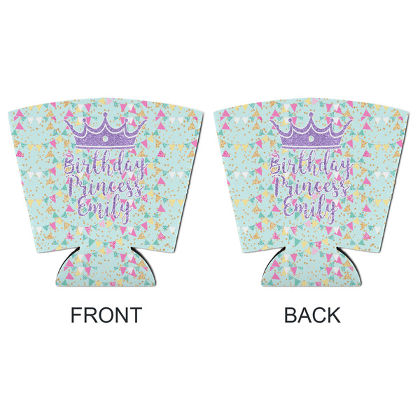 Birthday Princess Party Cup Sleeves - with bottom - APPROVAL