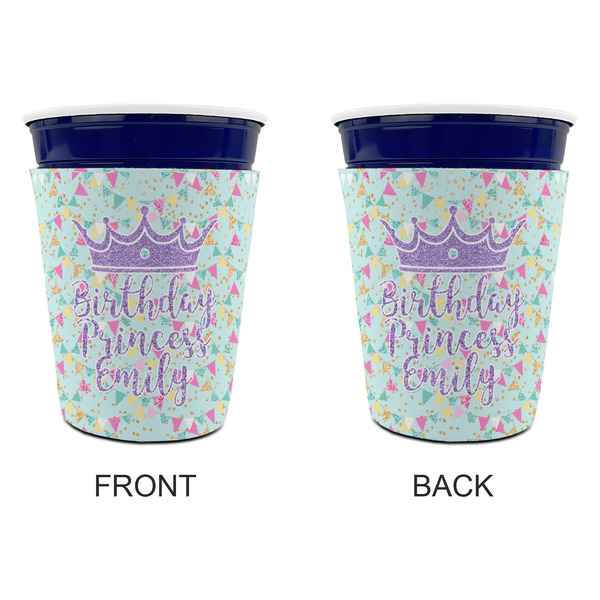 Birthday Princess Party Cup Sleeves - without bottom - Approval