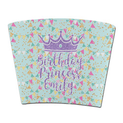 Birthday Princess Party Cup Sleeve - without bottom (Personalized)