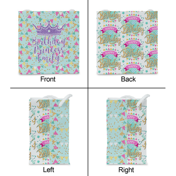 Birthday Princess Party Favor Gift Bag - Gloss - Approval