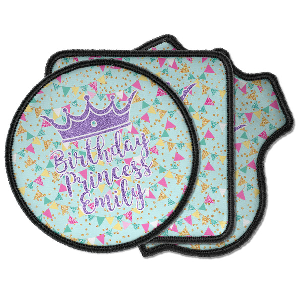 Custom Birthday Princess Iron on Patches (Personalized)