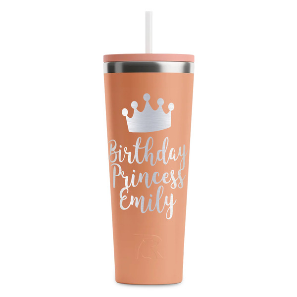 Birthday Princess Peach RTIC Everyday Tumbler - 28 oz. - Front