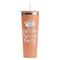 Birthday Princess RTIC Everyday Tumbler with Straw - 28oz - Peach - Single-Sided (Personalized)
