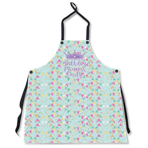 Custom Birthday Princess Apron Without Pockets w/ Name or Text