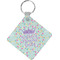 Birthday Princess Diamond Plastic Keychain w/ Name or Text