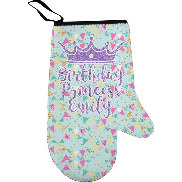 Birthday Princess Personalized Oven Mitt