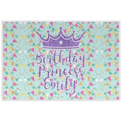 Birthday Princess Laminated Placemat w/ Name or Text