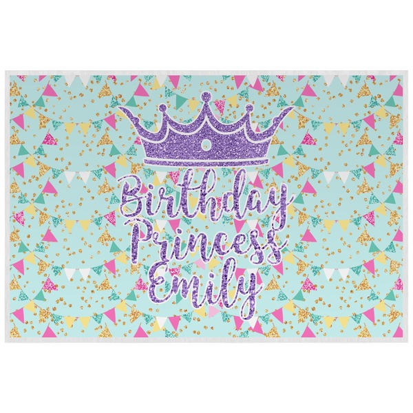 Custom Birthday Princess Laminated Placemat w/ Name or Text