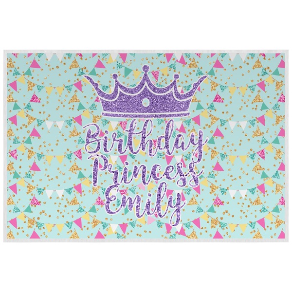 Custom Birthday Princess Laminated Placemat w/ Name or Text