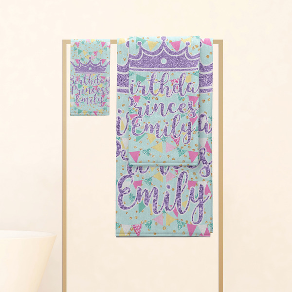 Birthday Princess Personalized Towel Set