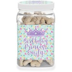 Birthday Princess Dog Treat Jar (Personalized)