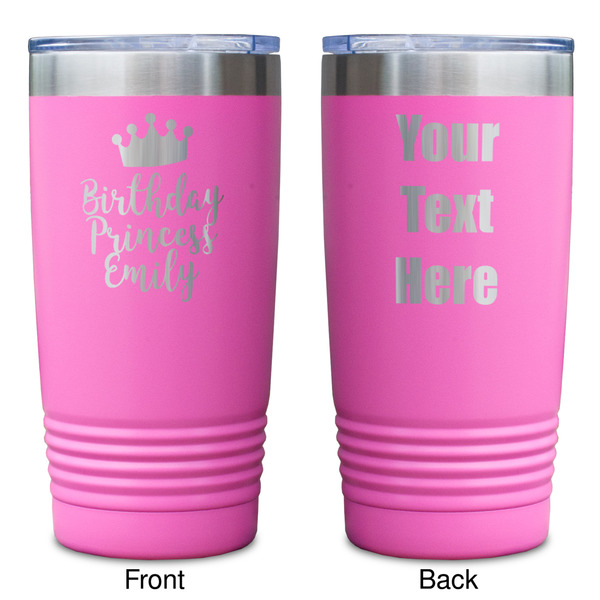 Birthday Princess Pink Polar Camel Tumbler - 20oz - Double Sided - Approval