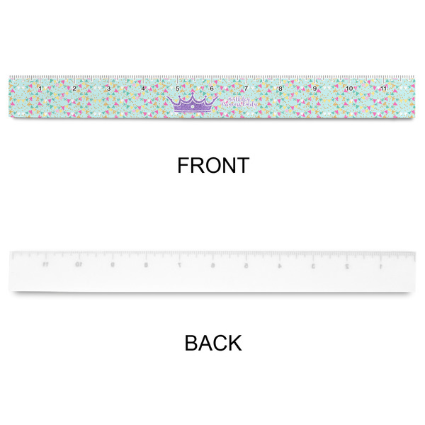 Birthday Princess Plastic Ruler - 12" - APPROVAL