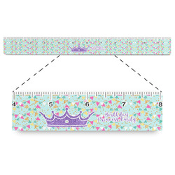 Birthday Princess Plastic Ruler - 12" (Personalized)