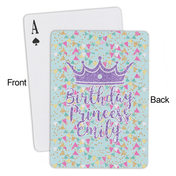Birthday Princess Playing Cards - Approval