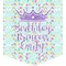 Birthday Princess Iron On Faux Pocket (Personalized)
