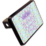Birthday Princess Rectangular Trailer Hitch Cover - 2" (Personalized)
