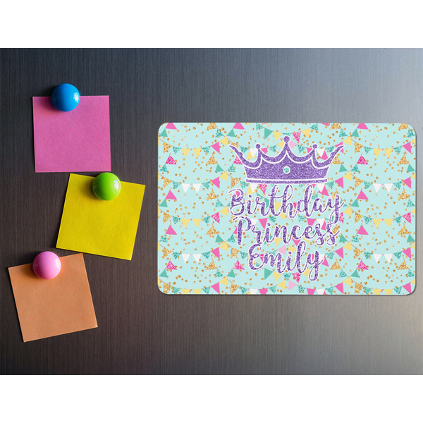 Birthday Princess Rectangular Fridge Magnet - LIFESTYLE