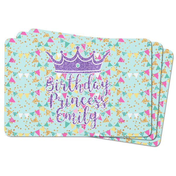 Birthday Princess Rectangular Fridge Magnet - THREE