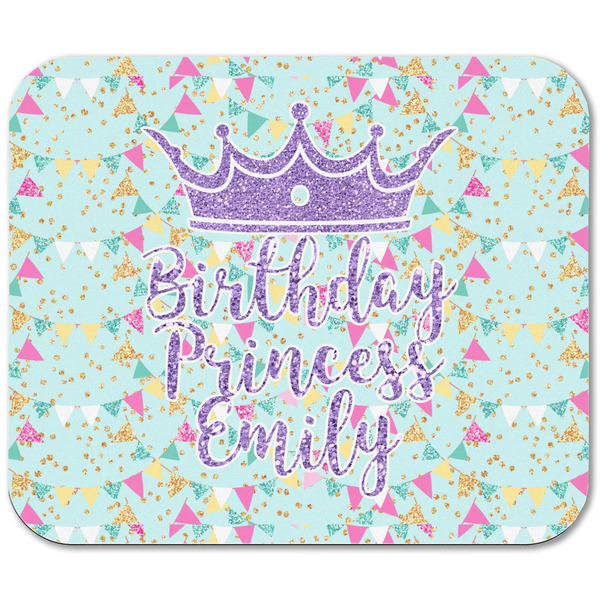 Birthday Princess Rectangular Mouse Pad - APPROVAL