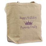 Birthday Princess Reusable Cotton Grocery Bag (Personalized)