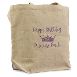 Birthday Princess Reusable Cotton Grocery Bag - Single (Personalized)