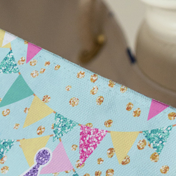 Birthday Princess Large Rope Tote - Close Up View