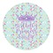 Birthday Princess Round Decal - XLarge (Personalized)