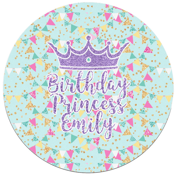 Birthday Princess Round Mousepad - APPROVAL