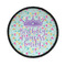 Birthday Princess Iron On Round Patch w/ Name or Text