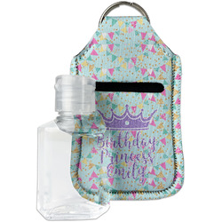 Birthday Princess Hand Sanitizer & Keychain Holder - Small (Personalized)