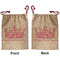 Birthday Princess Santa Sack - Front & Back (Personalized)