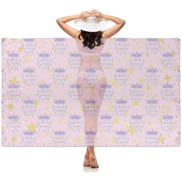 Custom Birthday Princess Sheer Sarong (Personalized)