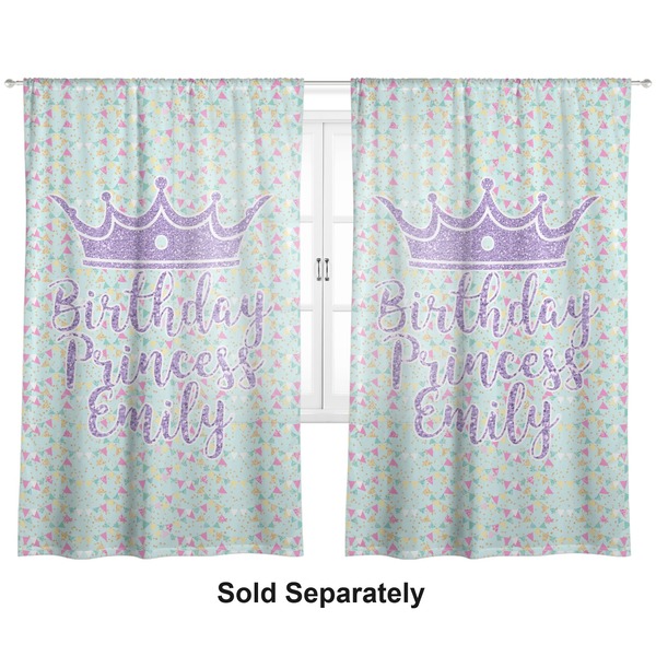 Birthday Princess Sheer Curtains