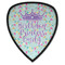 Birthday Princess Iron on Shield Patch A w/ Name or Text