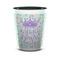 Birthday Princess Ceramic Shot Glass - 1.5 oz - Two Tone - Set of 4 (Personalized)