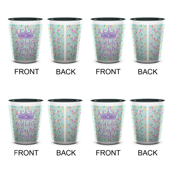 Birthday Princess Shot Glassess - Two Tone - Set of 4 - APPROVAL