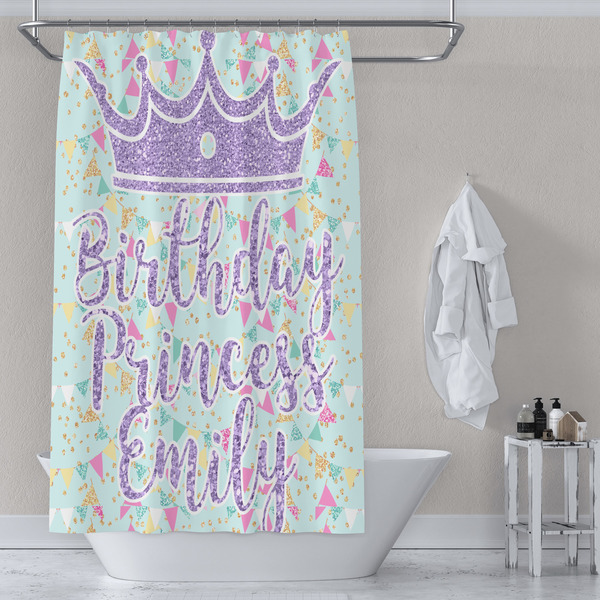 Birthday Princess Shower Curtain Lifestyle