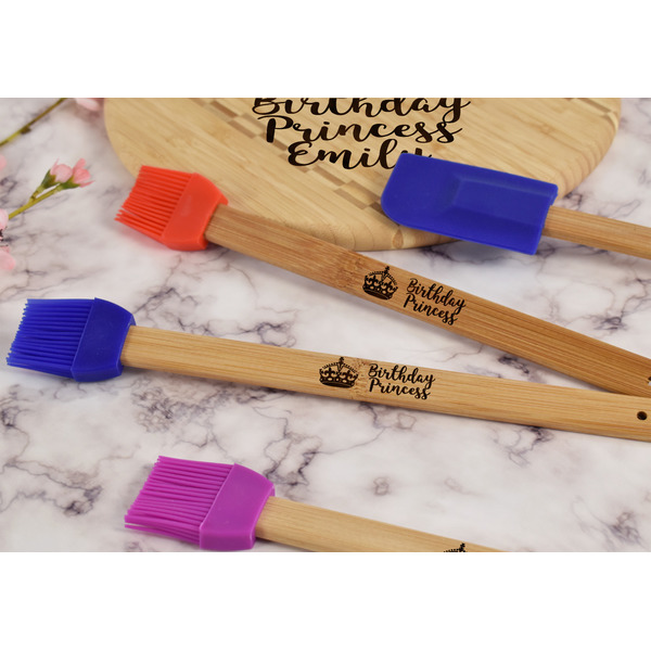 Birthday Princess Silicone Brush - Blue - Lifestyle